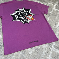 Chrome Hearts Matty Boy Spiderweb Short Sleeve Pocket Tee Shirt 