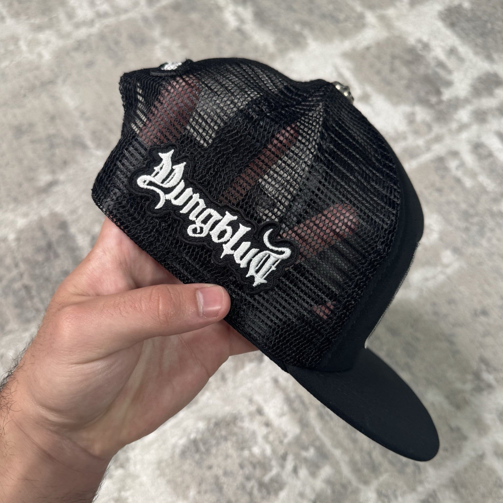 Chrome Hearts Young Blood Trucker Hat