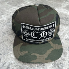 Chrome Hearts CH Hollywood Trucker Hat 