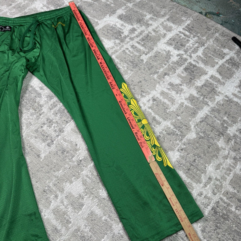 Chrome Hearts Mesh CH Stadium Floral Sweatpants 