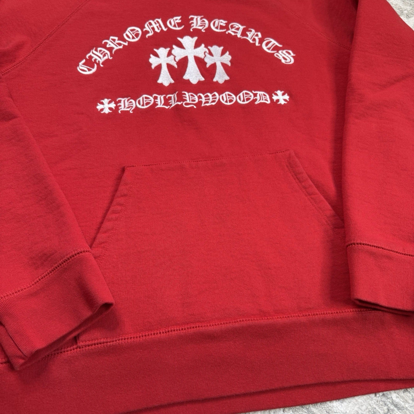 Chrome Hearts King Taco Triple Cross Embroidered Pullover Hoodie 