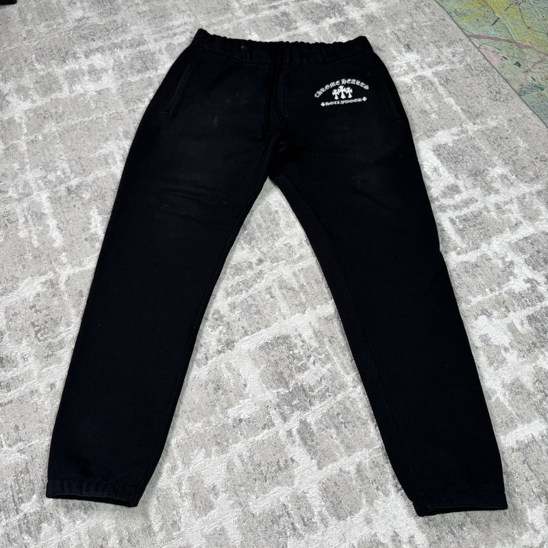 Chrome Hearts King Taco Triple Cross Embroidered Sweatpants 