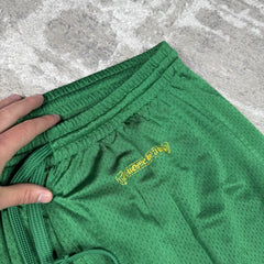 Chrome Hearts Mesh CH Stadium Floral Sweatpants 