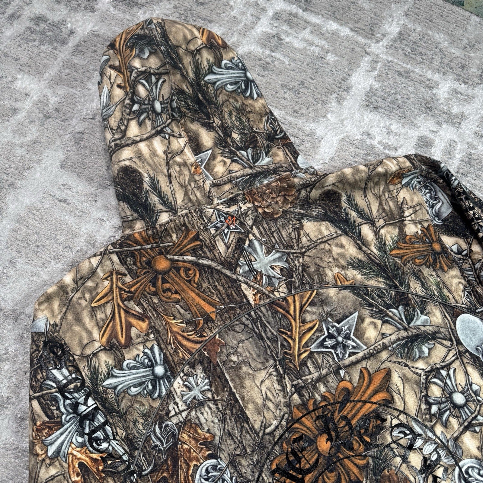 Chrome Hearts Nike Nocta Drake CLB Camo Horseshoe Pullover Hoodie
