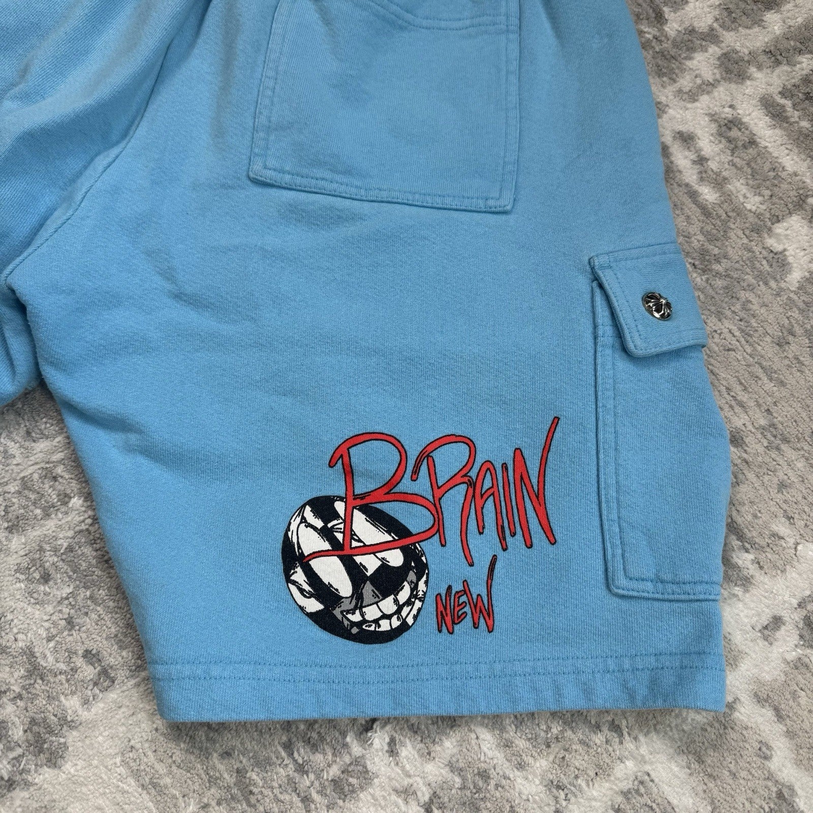 Chrome Hearts Matty Boy Brain New Sweatshorts 