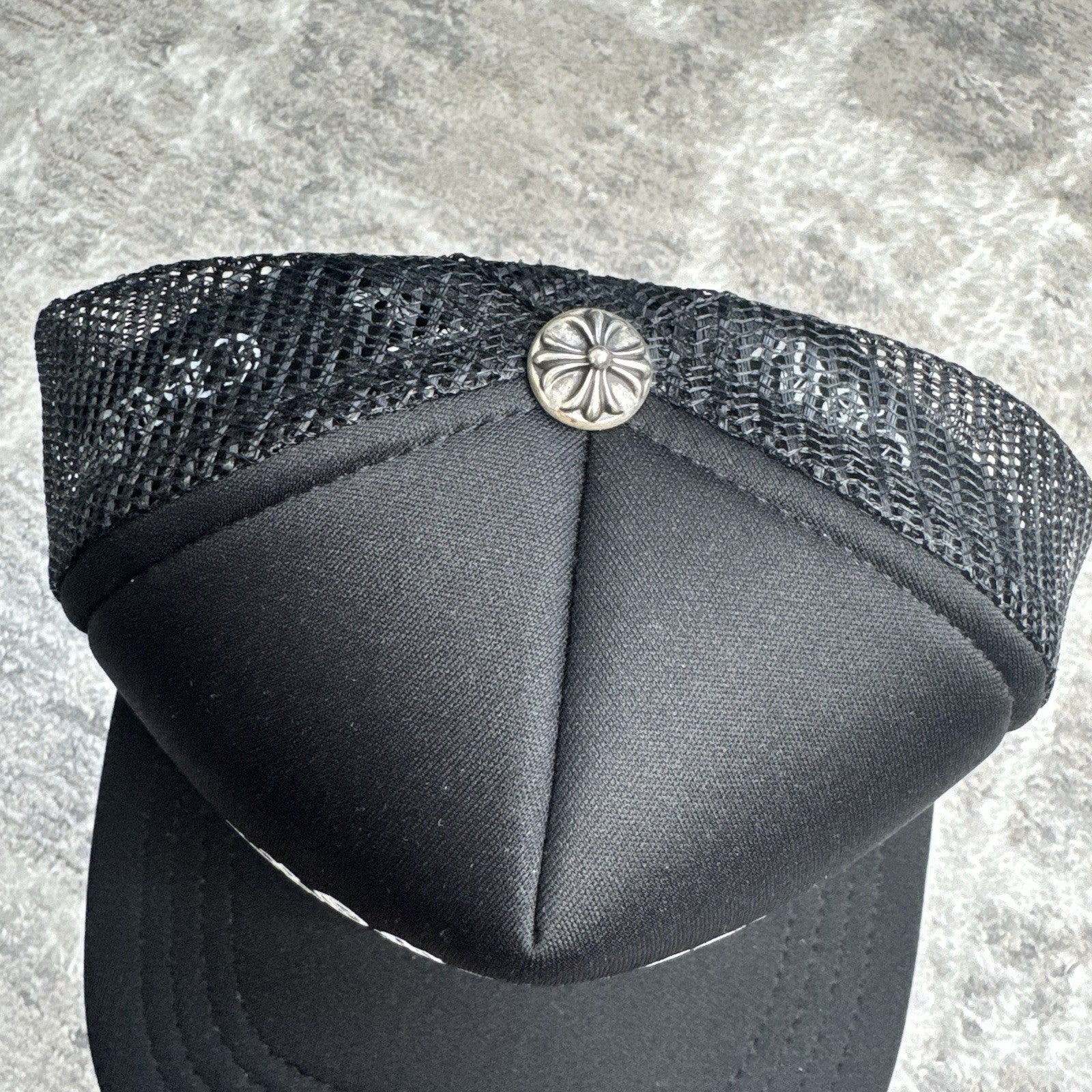 Chrome Hearts King Taco Triple Cross Trucker Hat