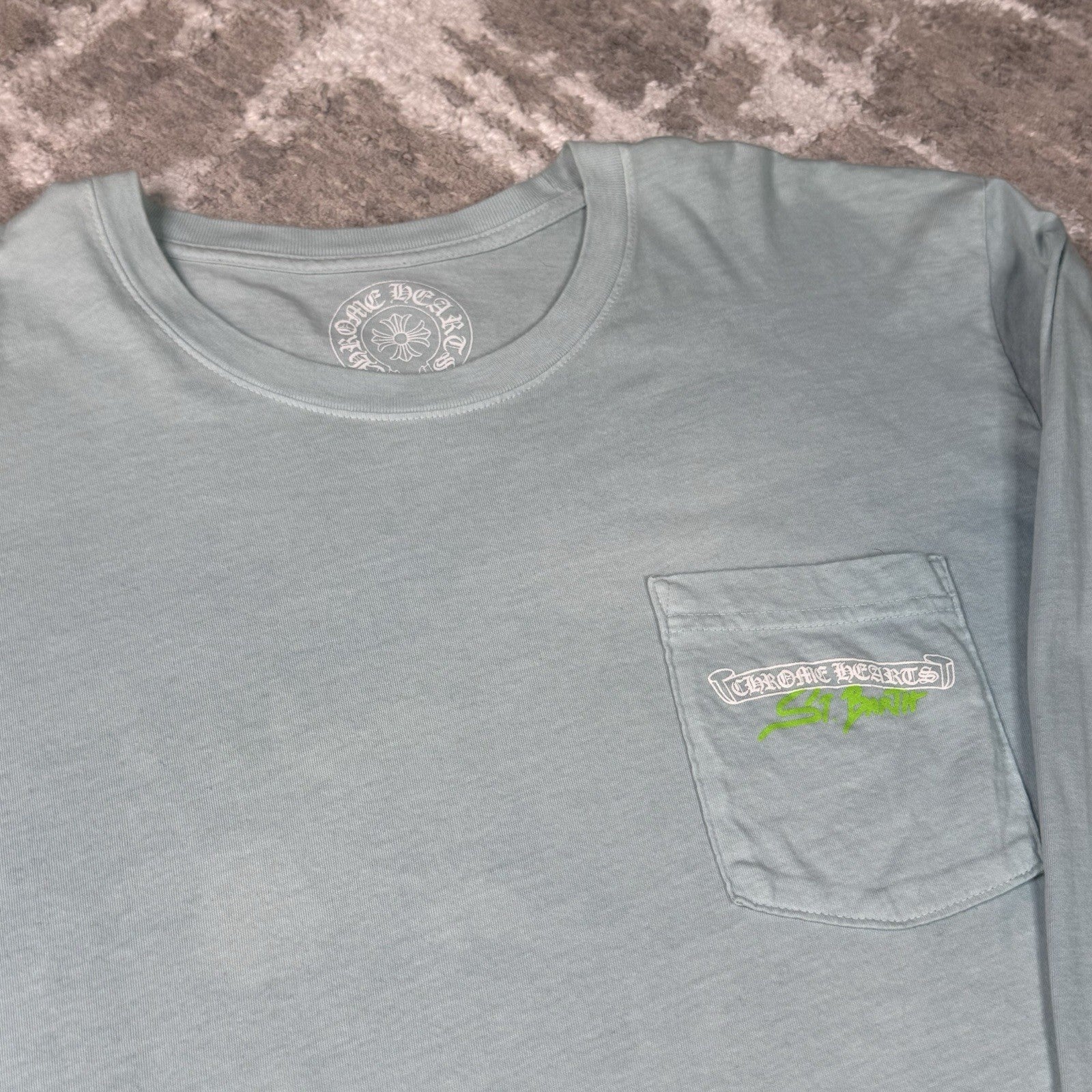 Chrome Hearts St Barths Dyed Long Sleeve Tee Shirt 
