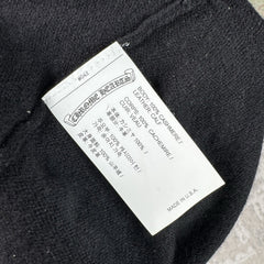 Chrome Hearts Triple cross Leather Patch Ski Mask Beanie 