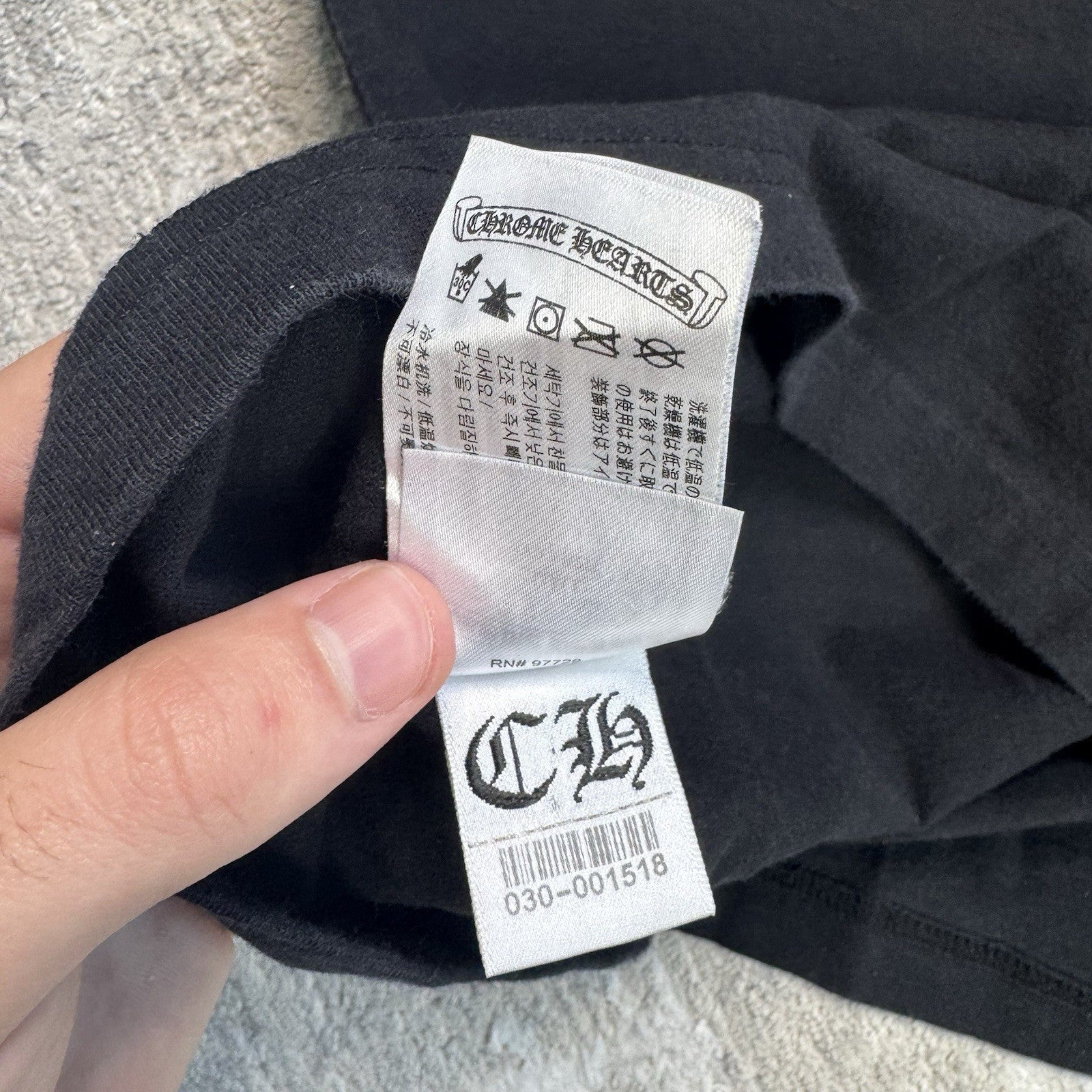 Chrome Hearts Matty Boy Link Long Sleeve Tee Shirt 