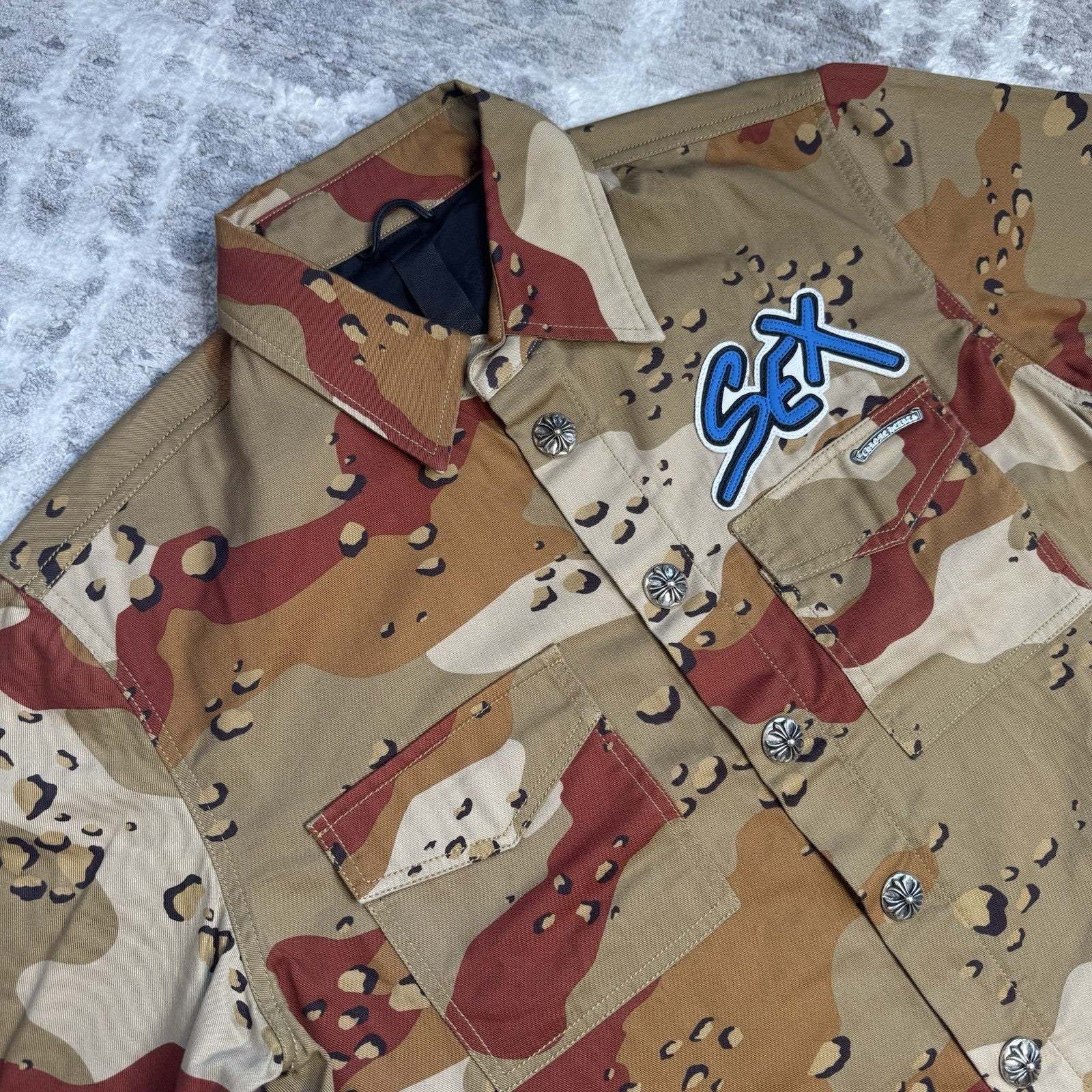 Chrome Hearts Matty Boy Sex Records Button Up Shirt 