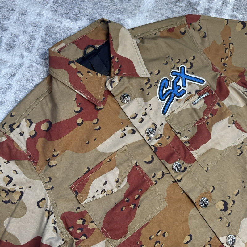 Chrome Hearts Matty Boy Sex Records Button Up Shirt 