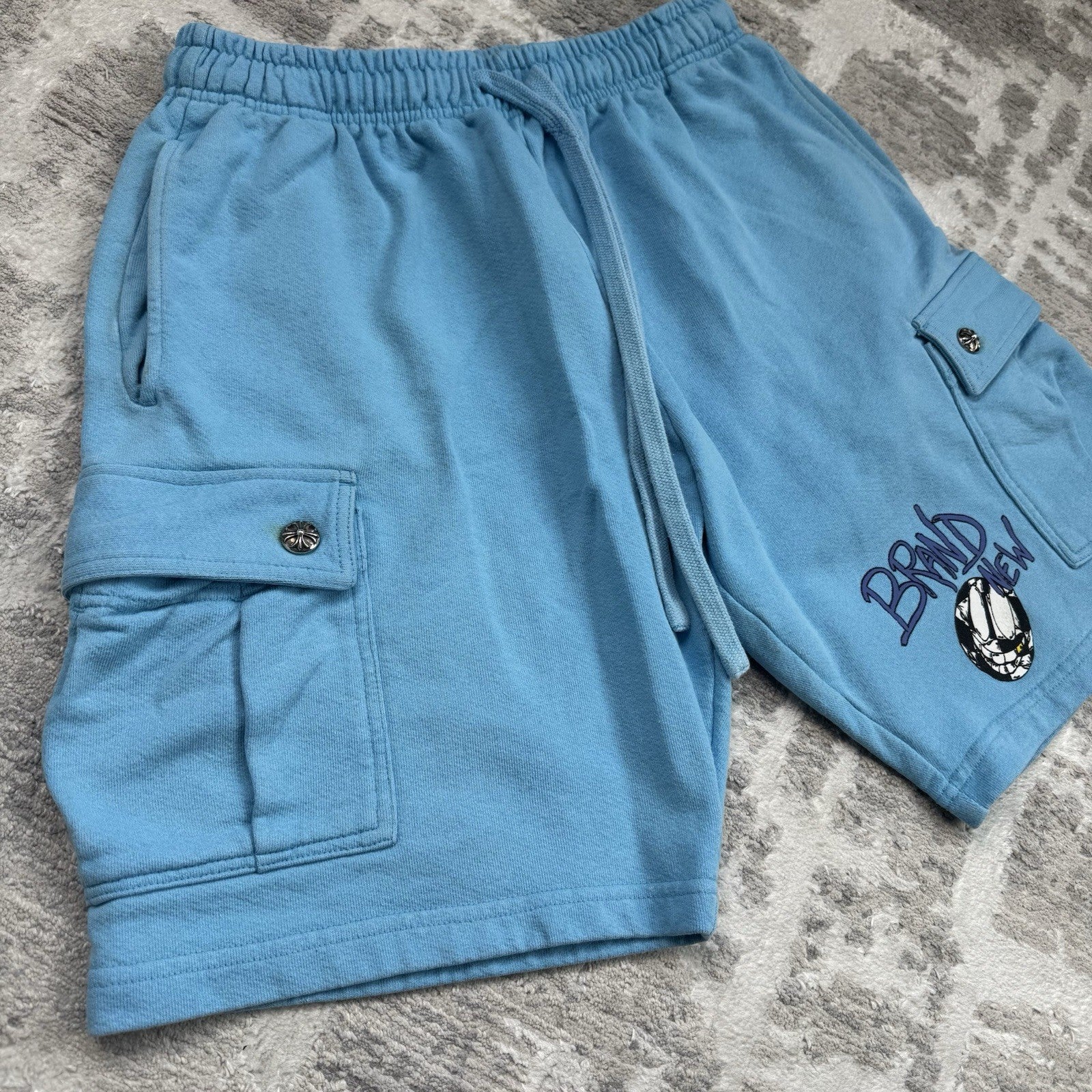 Chrome Hearts Matty Boy Brain New Sweatshorts 
