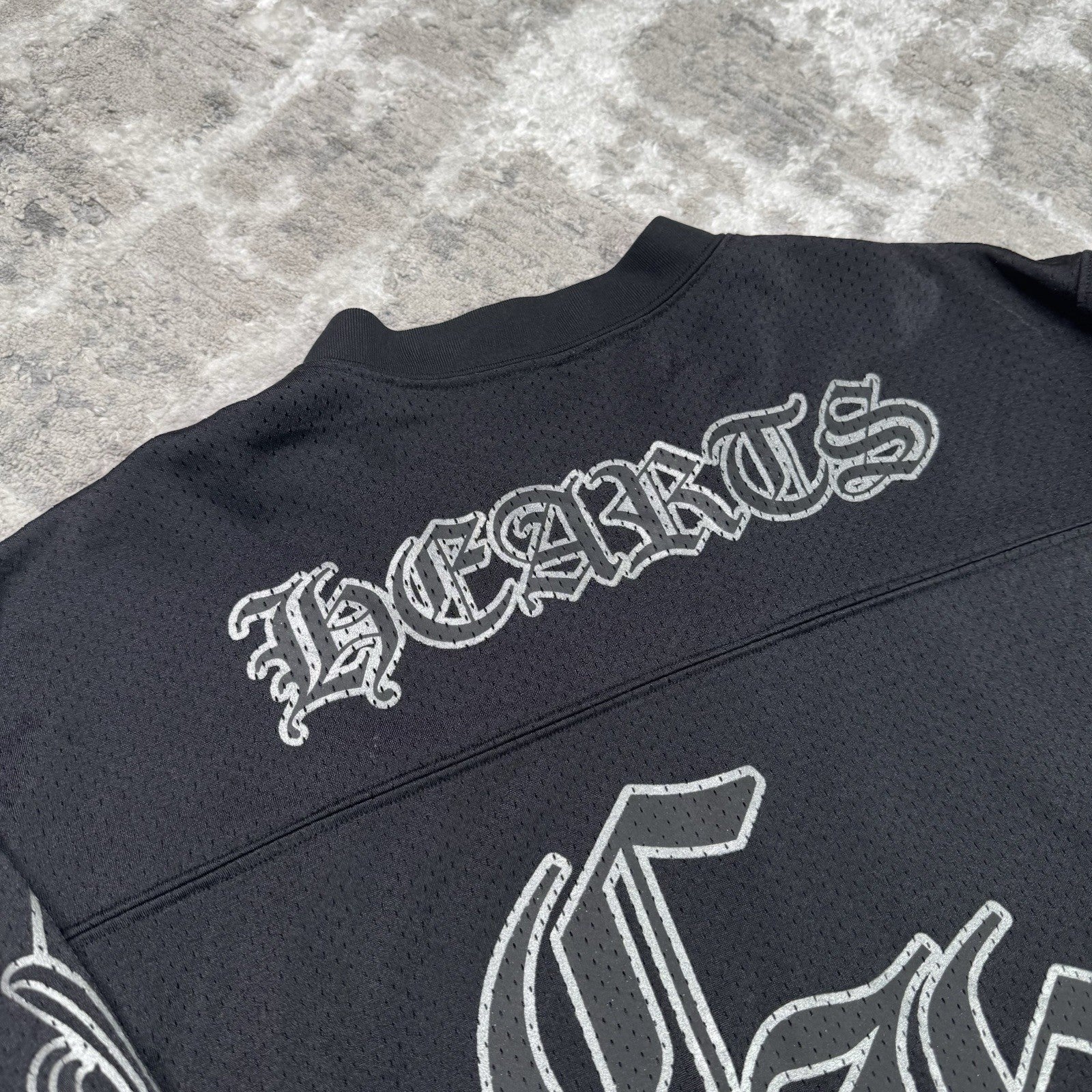 Chrome Hearts Mesh CH Stadium Long Sleeve Jersey 