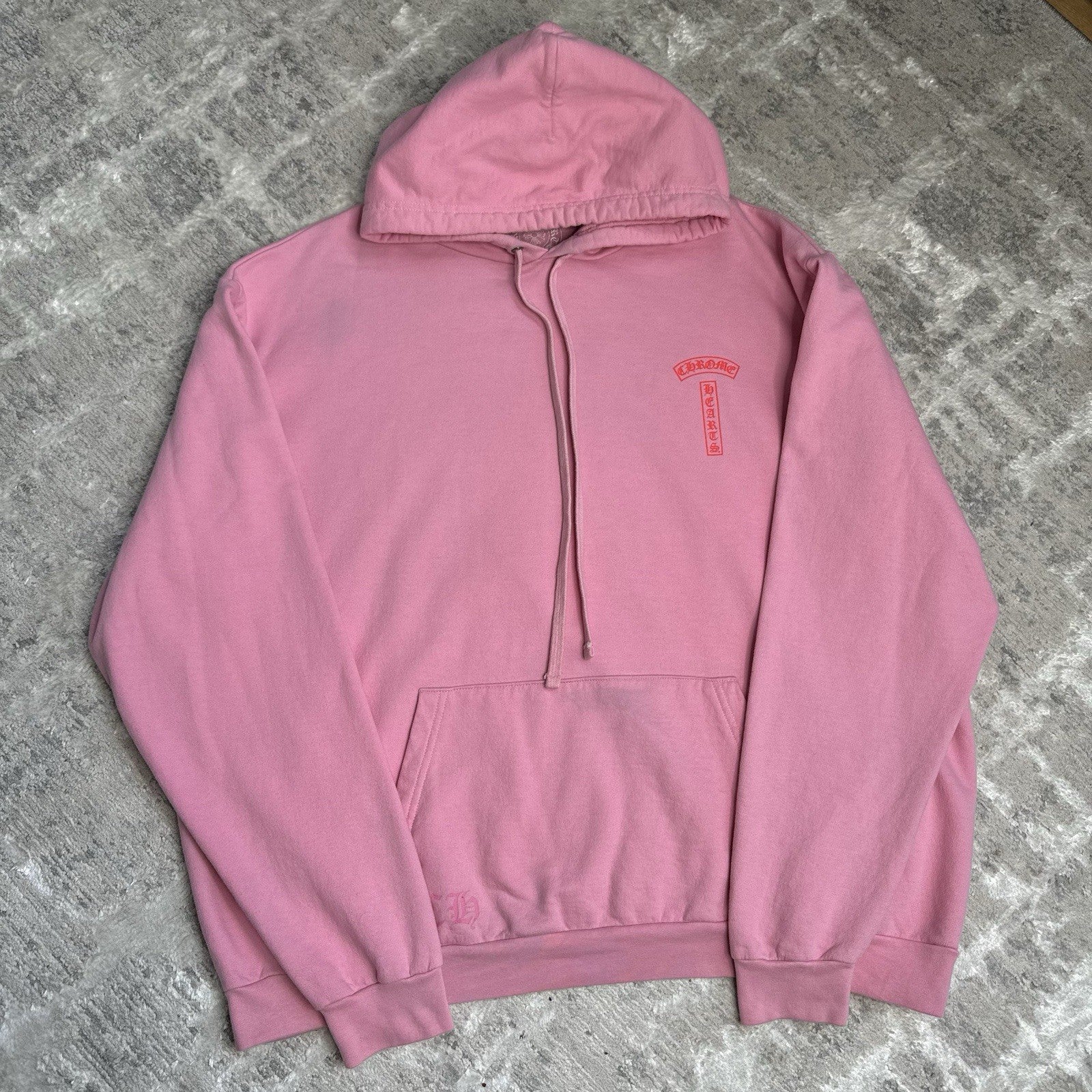 Chrome Hearts T Bar Logo Pullover Hoodie 