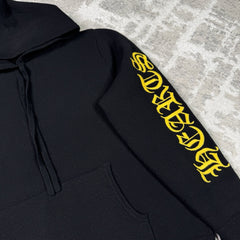 Chrome Hearts Cashmere Embroidered Sleeve Logo Pullover Hoodie 