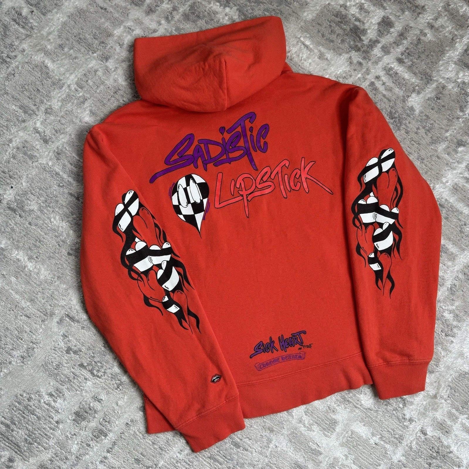 Chrome Hearts Matty Boy Sadistic Lipstick Pullover Hoodie 