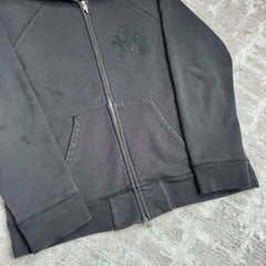 Chrome Hearts Paper Jam Triple Cross Zip Up Hoodie 