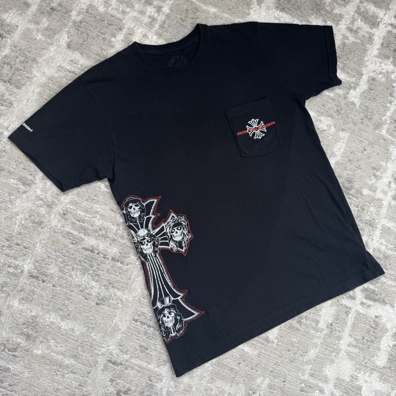 Chrome Hearts Guns N Roses Short Sleeve Tee Shirt 