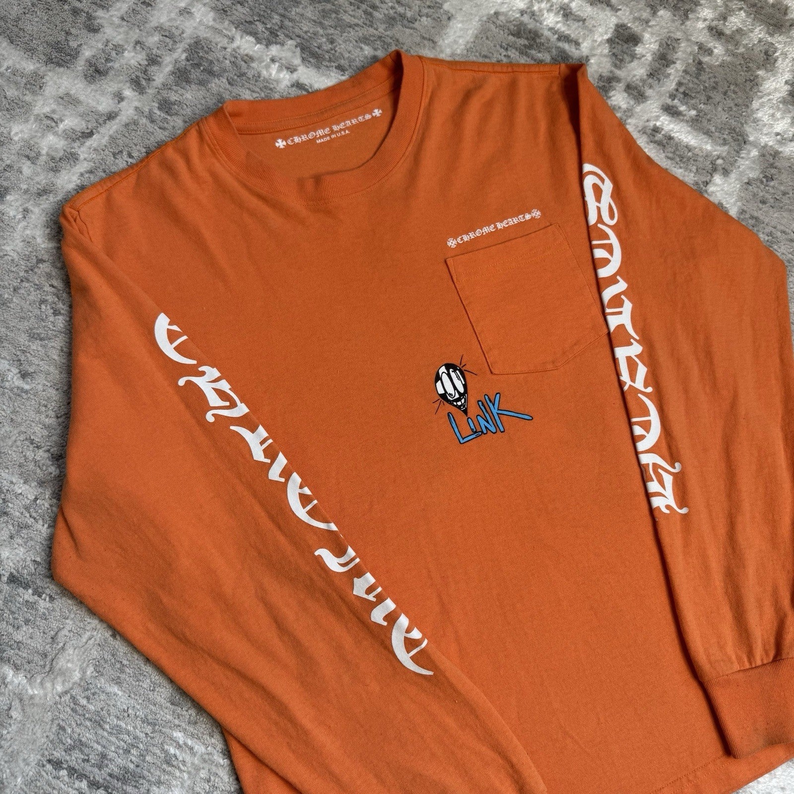 Chrome Hearts Matty Boy Link And Build Long Sleeve Tee Shirt 