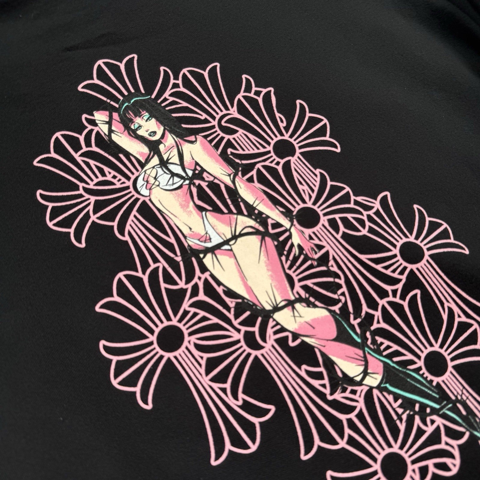 Chrome Hearts Deadly Doll Zip Up Hoodie 