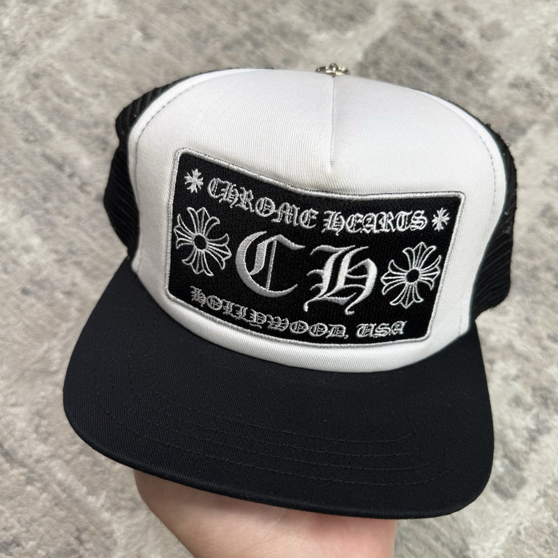 Chrome Hearts Hollywood CH Trucker Hat 