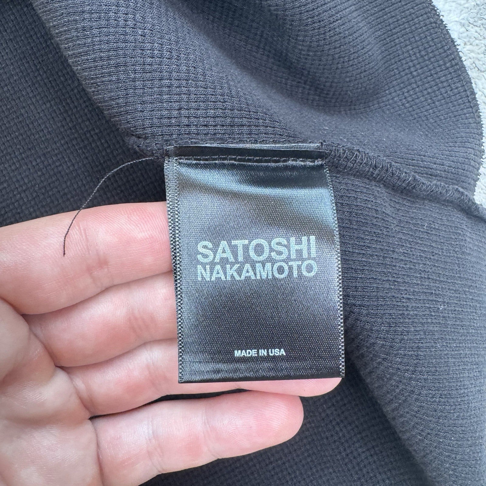 Satoshi Nakamoto Lost Boys Thermal Long Sleeve Shirt 
