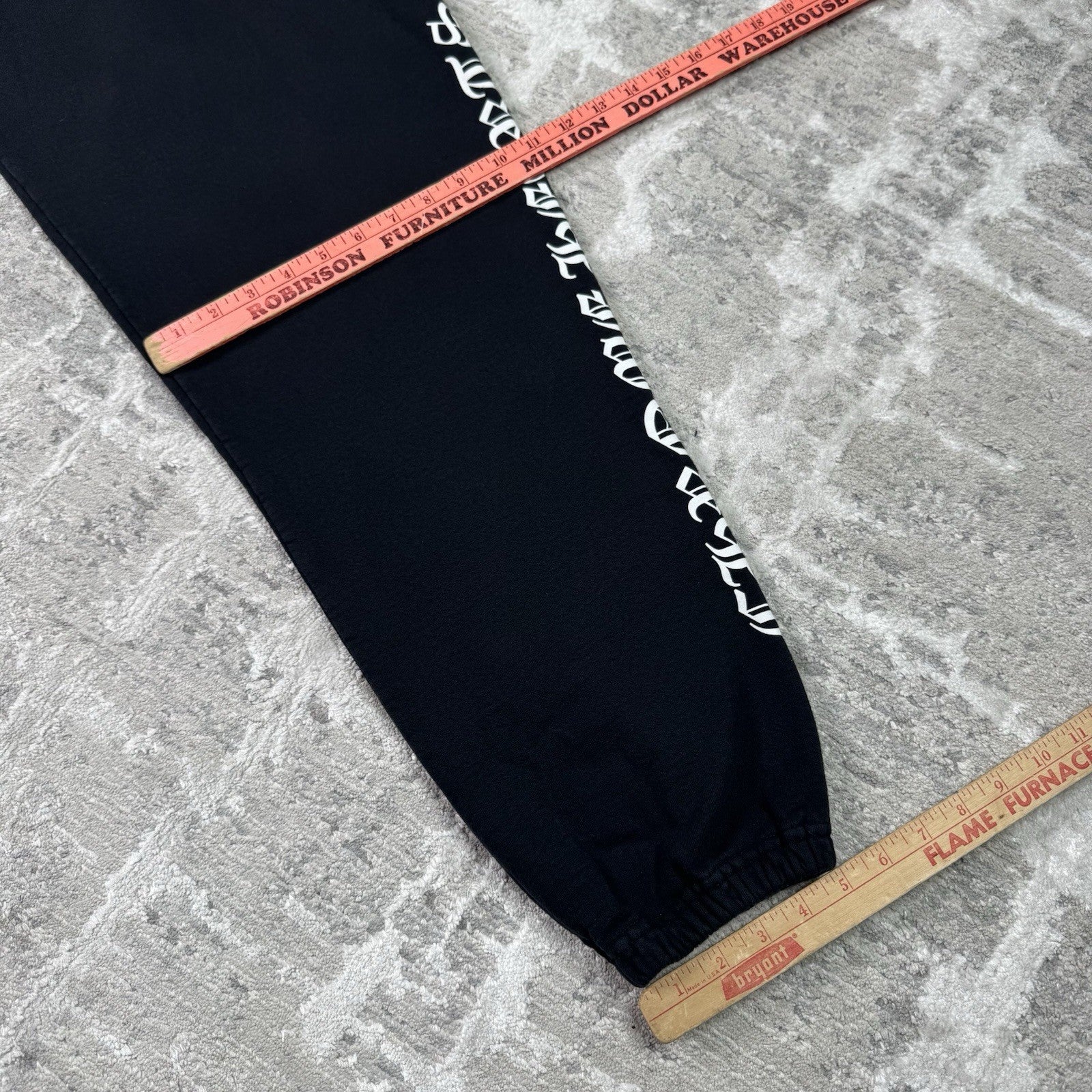 Chrome Hearts Letters Scroll Logo Sweatpants 