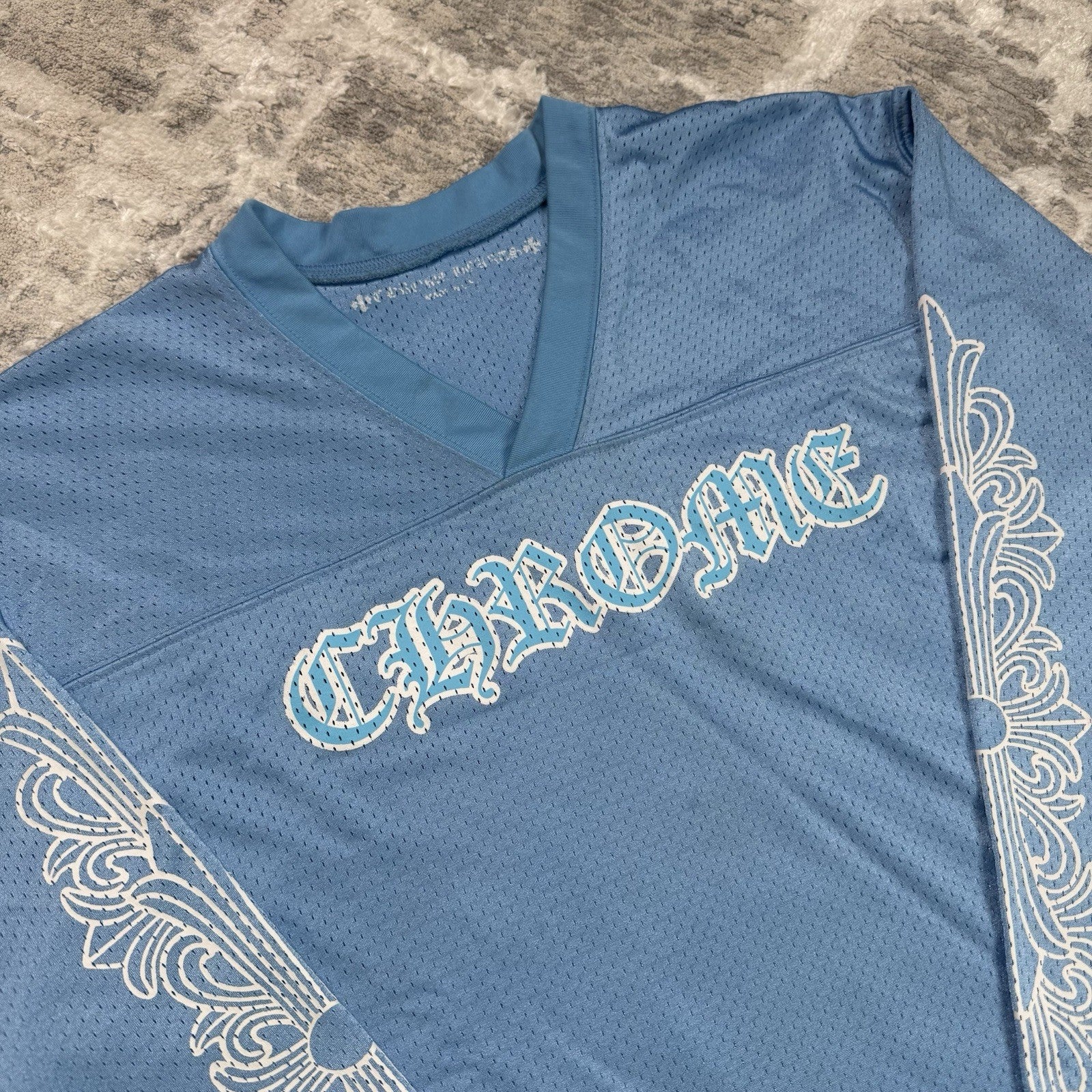 Chrome Hearts Mesh CH Long Sleeve Jersey 