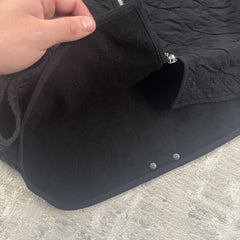 Chrome Hearts Quilted Zip Up Hoodie 