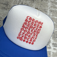 Chrome Hearts Eye Chart Logo Trucker Hat