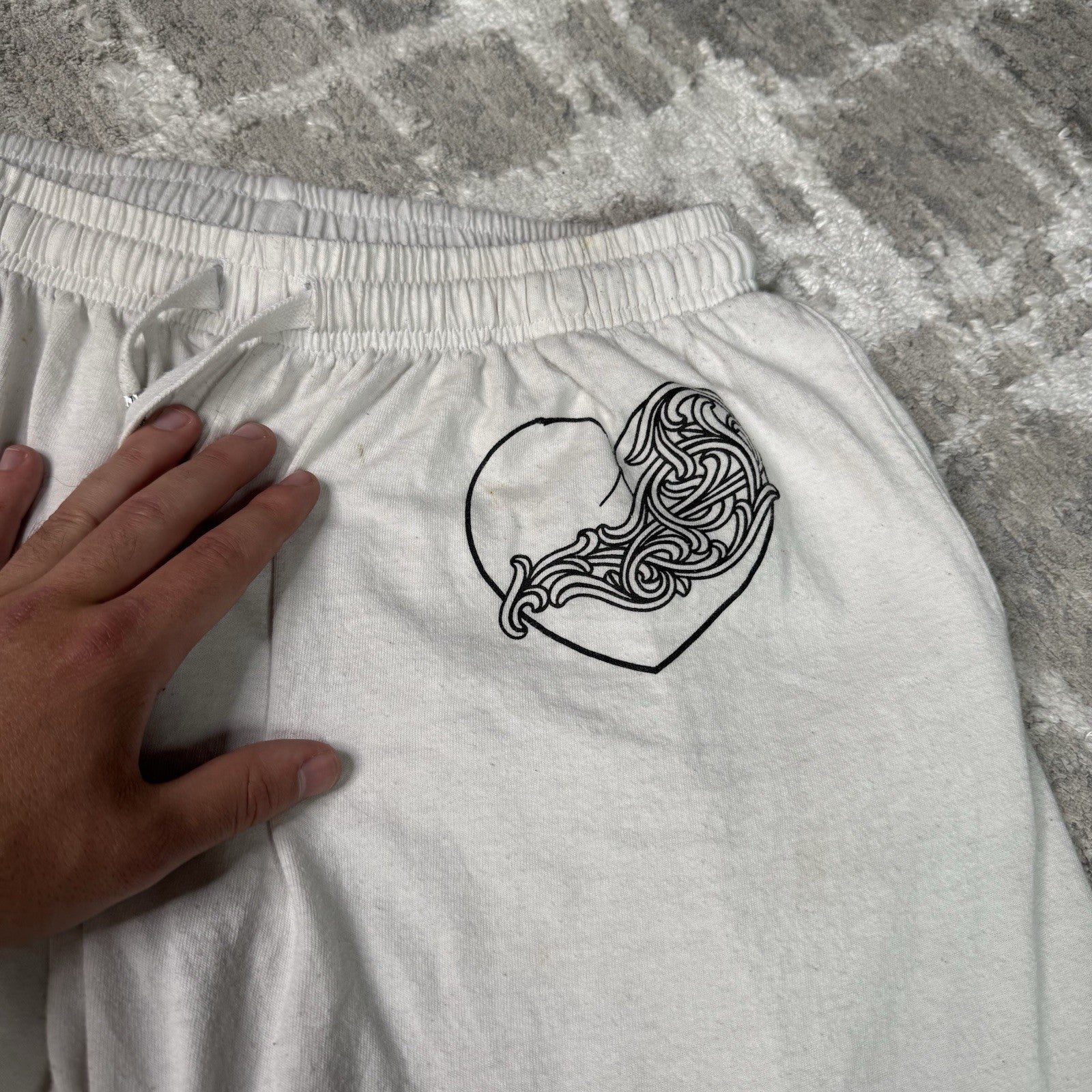 Chrome Hearts Deadly Doll Patchwork Sweatpants 