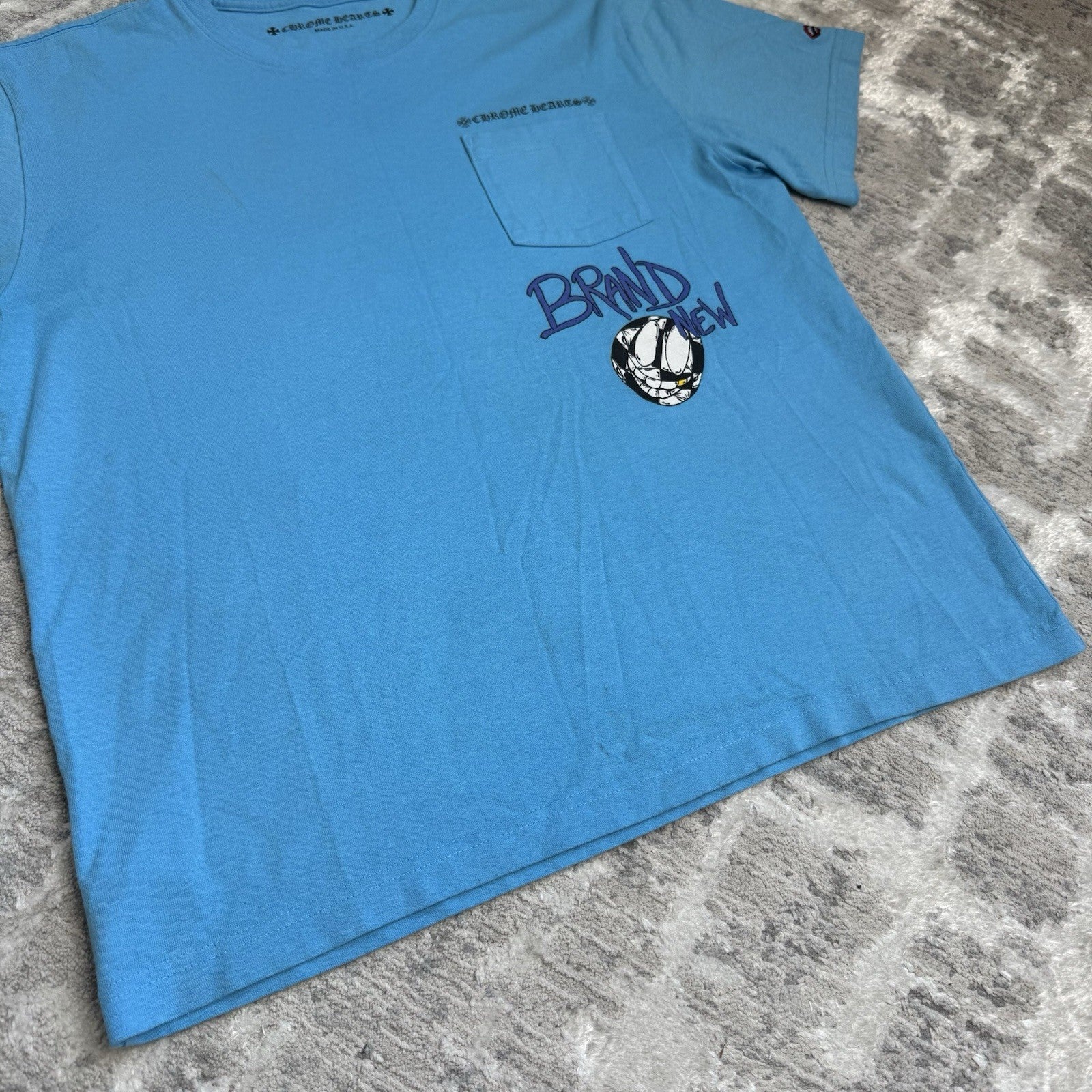 Chrome Hearts Matty Boy Brain New Short Sleeve Tee Shirt 