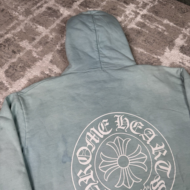 Chrome Hearts St Barths Friends And Family Horseshoe Zip Up Hoodie