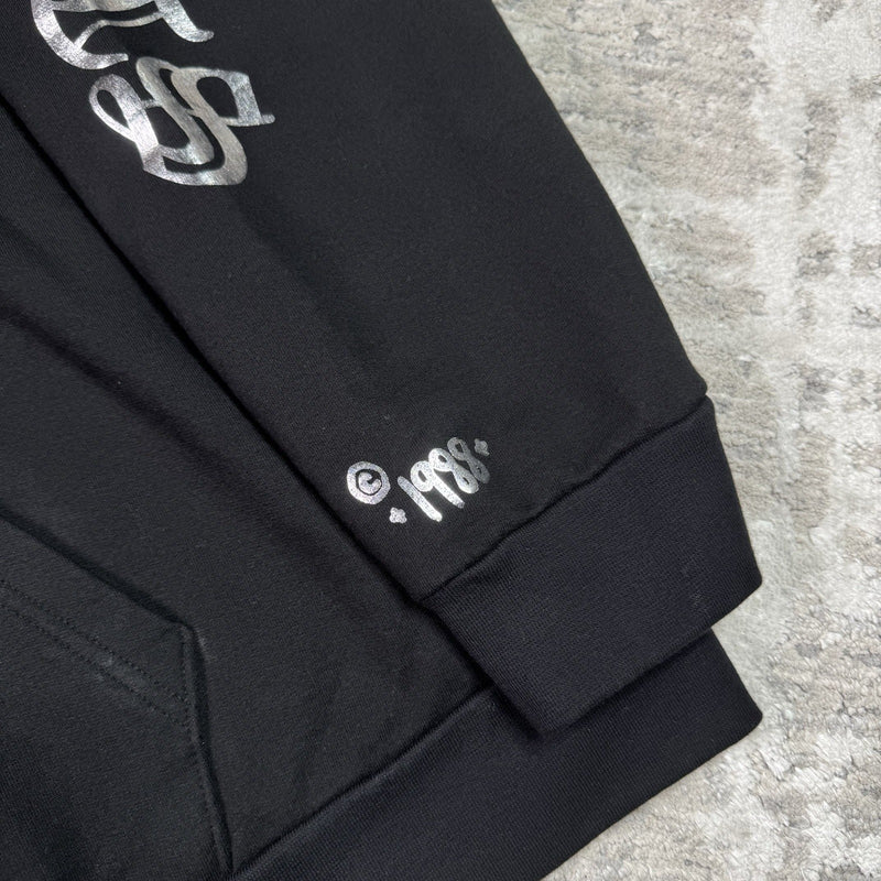 Chrome Hearts 1988 Foil Letters Sleeve Logo Pullover Hoodie 