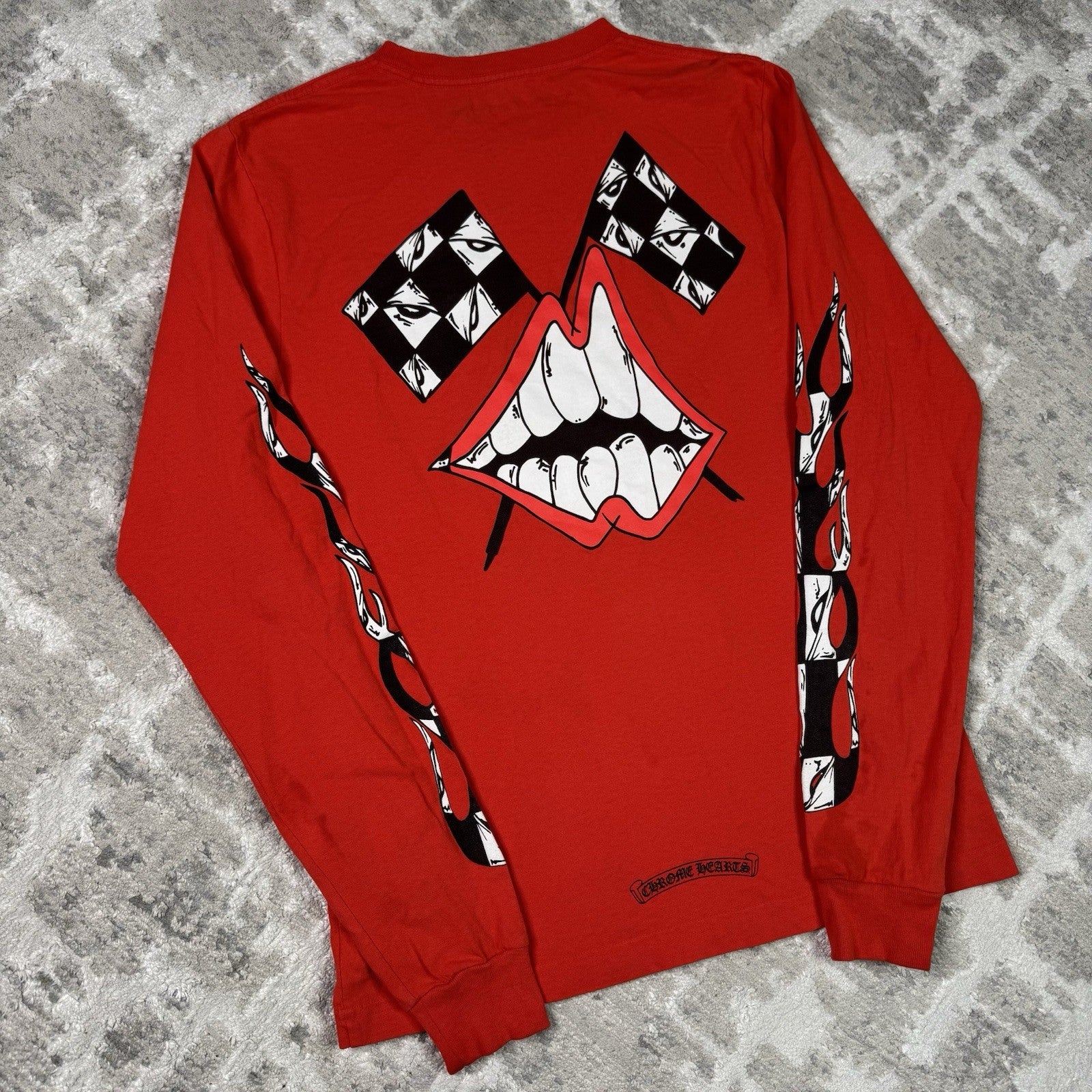 Chrome Hearts Matty Boy Chomper Long Sleeve Tee Shirt 