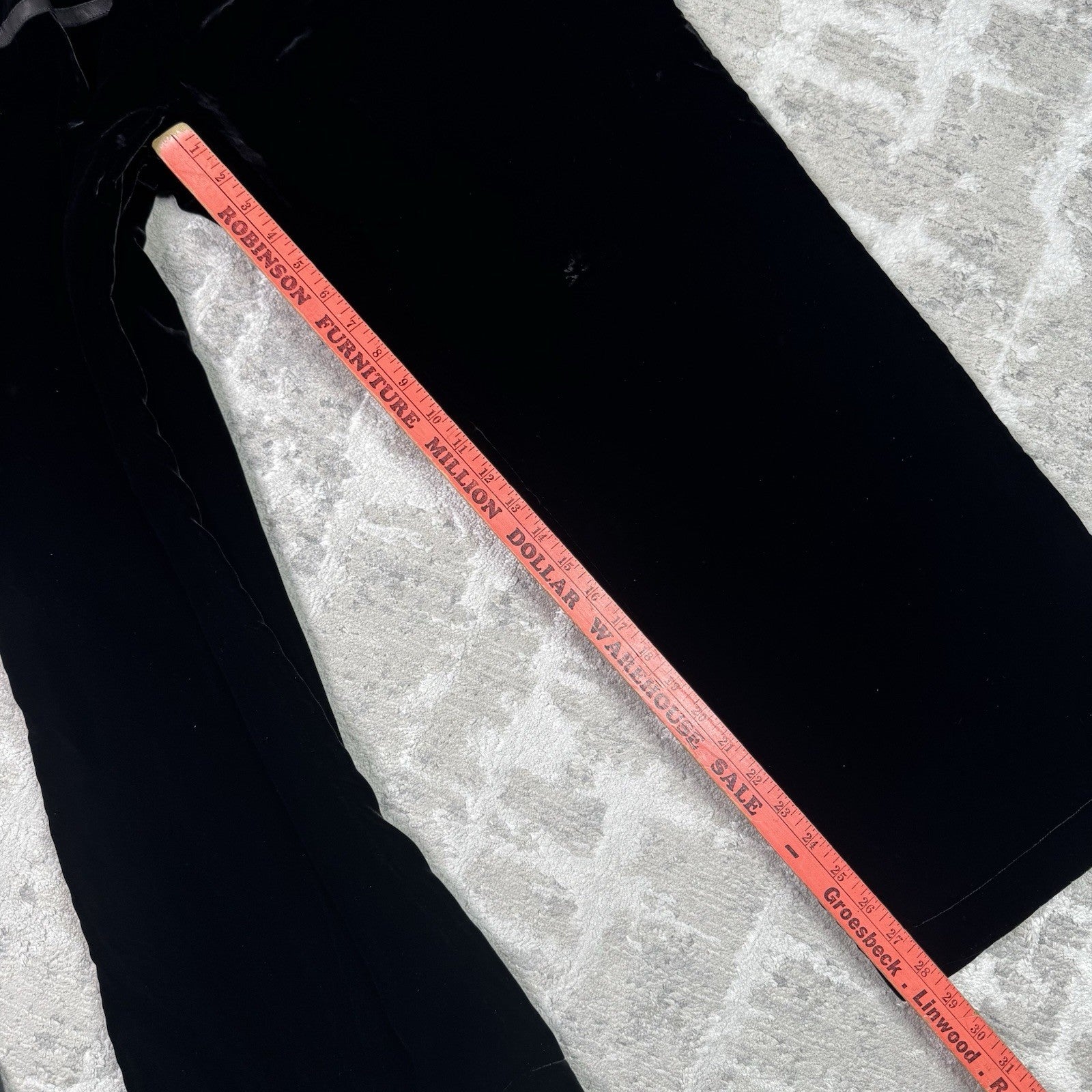 Chrome Hearts Velour Leather Track Pant 