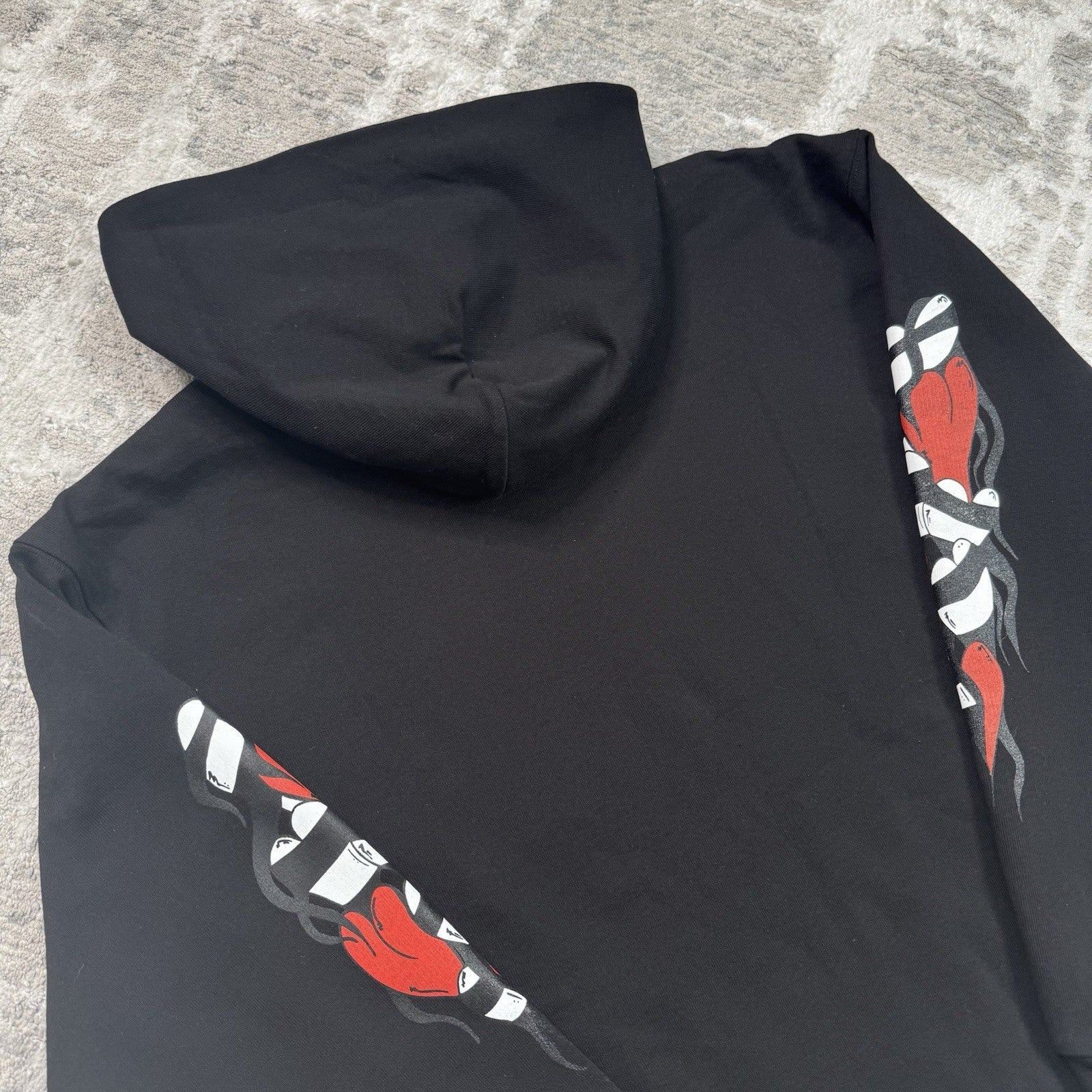 Chrome Hearts Matty Boy Thermal Zip Up Hoodie