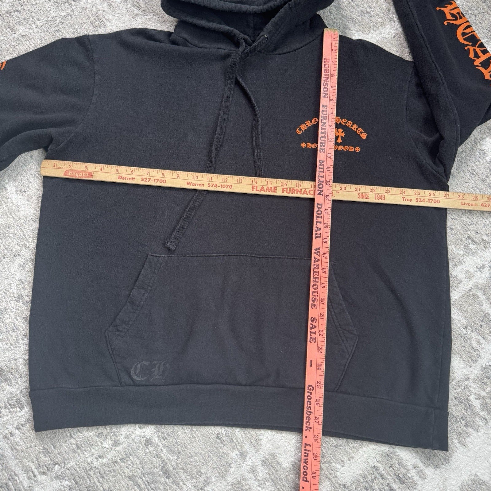 Chrome Hearts King Taco Triple Cross Pullover Hoodie 