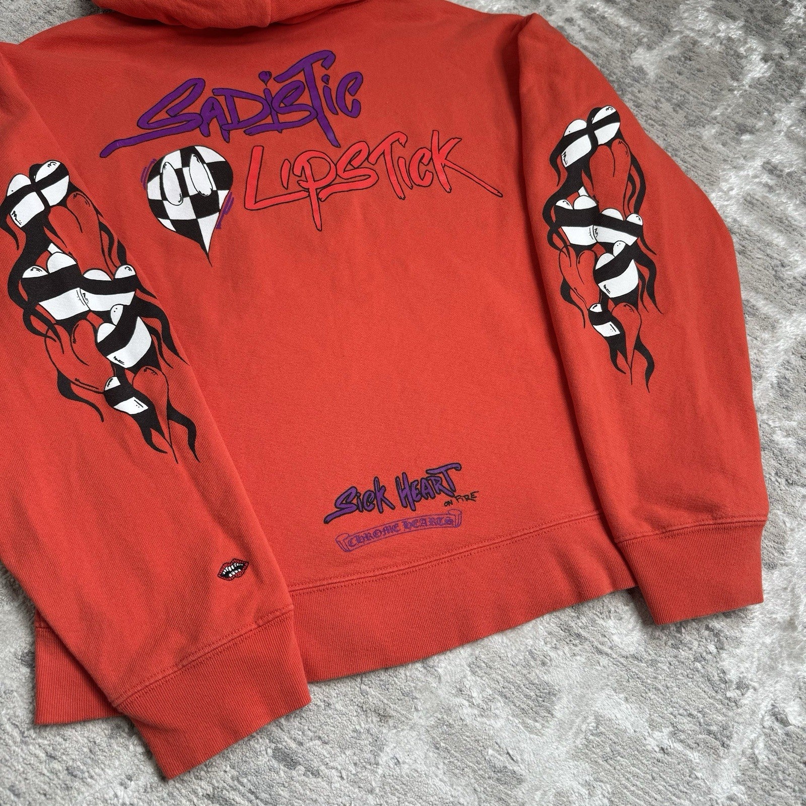 Chrome Hearts Matty Boy Sadistic Lipstick Pullover Hoodie 