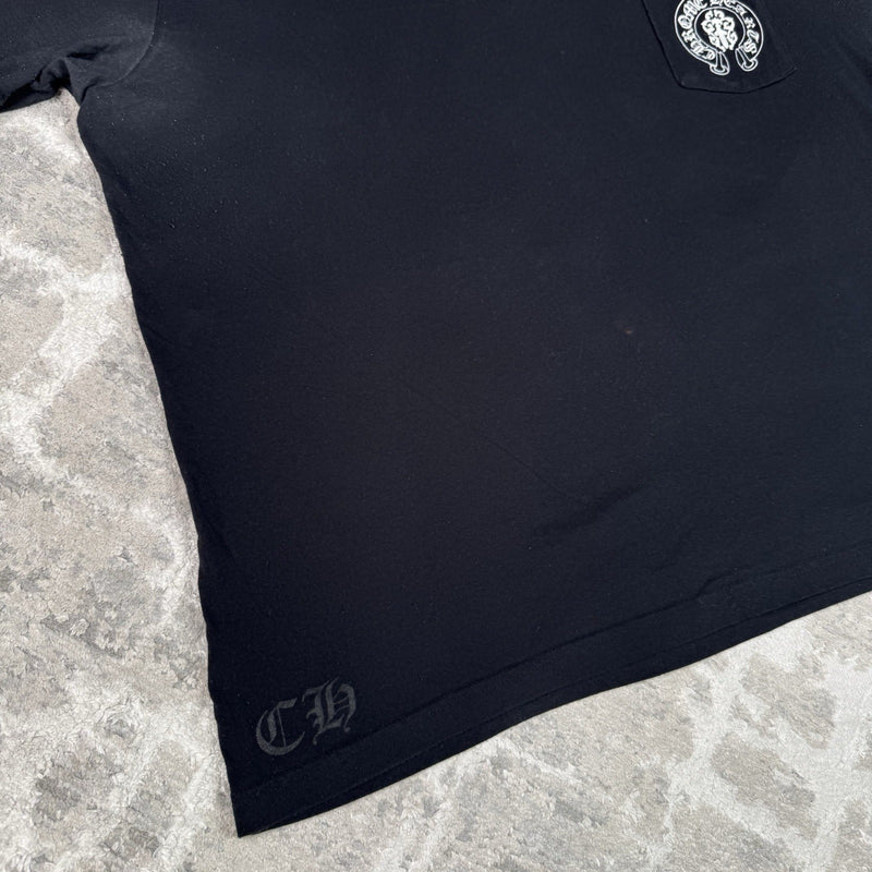 Chrome Hearts USA Dagger Flag Short Sleeve Tee Shirt 