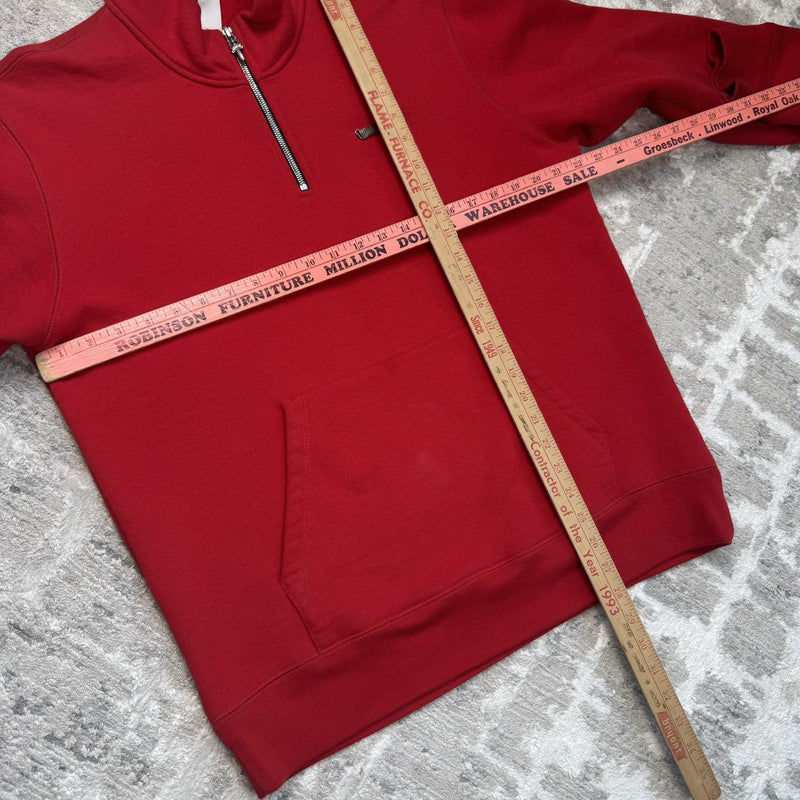 Chrome Hearts King Taco Triple Cross Embroidered Quarter Zip Pullover 