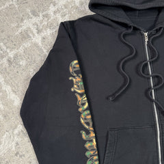Chrome Hearts Camo Horseshoe Thermal Zip Up Hoodie