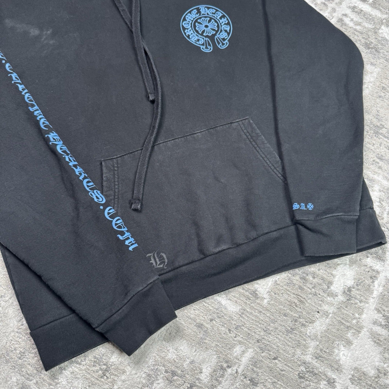 Chrome hearts online exclusive horseshoe pullover hoodie