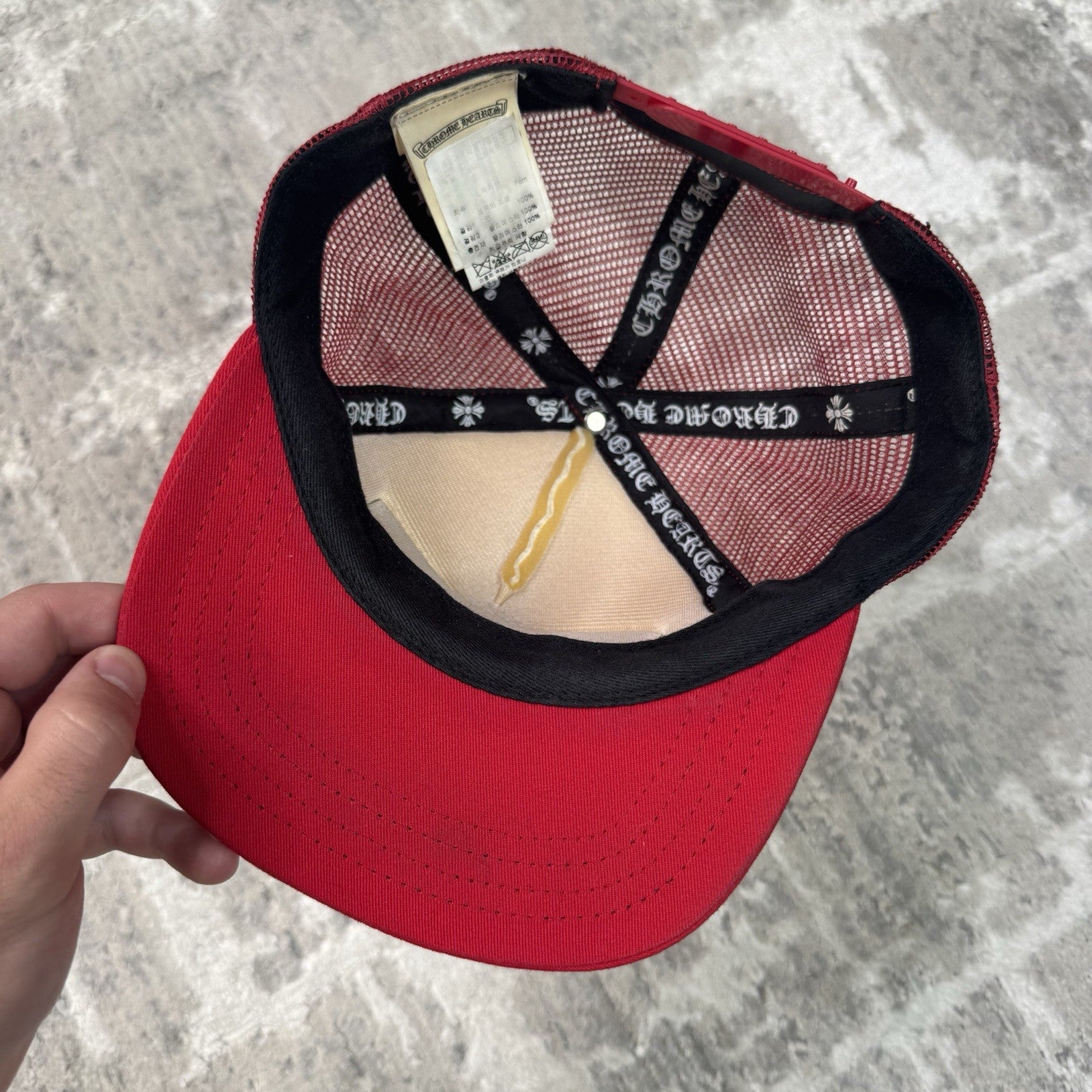 Chrome Hearts F*ck Hollywood Trucker Hat