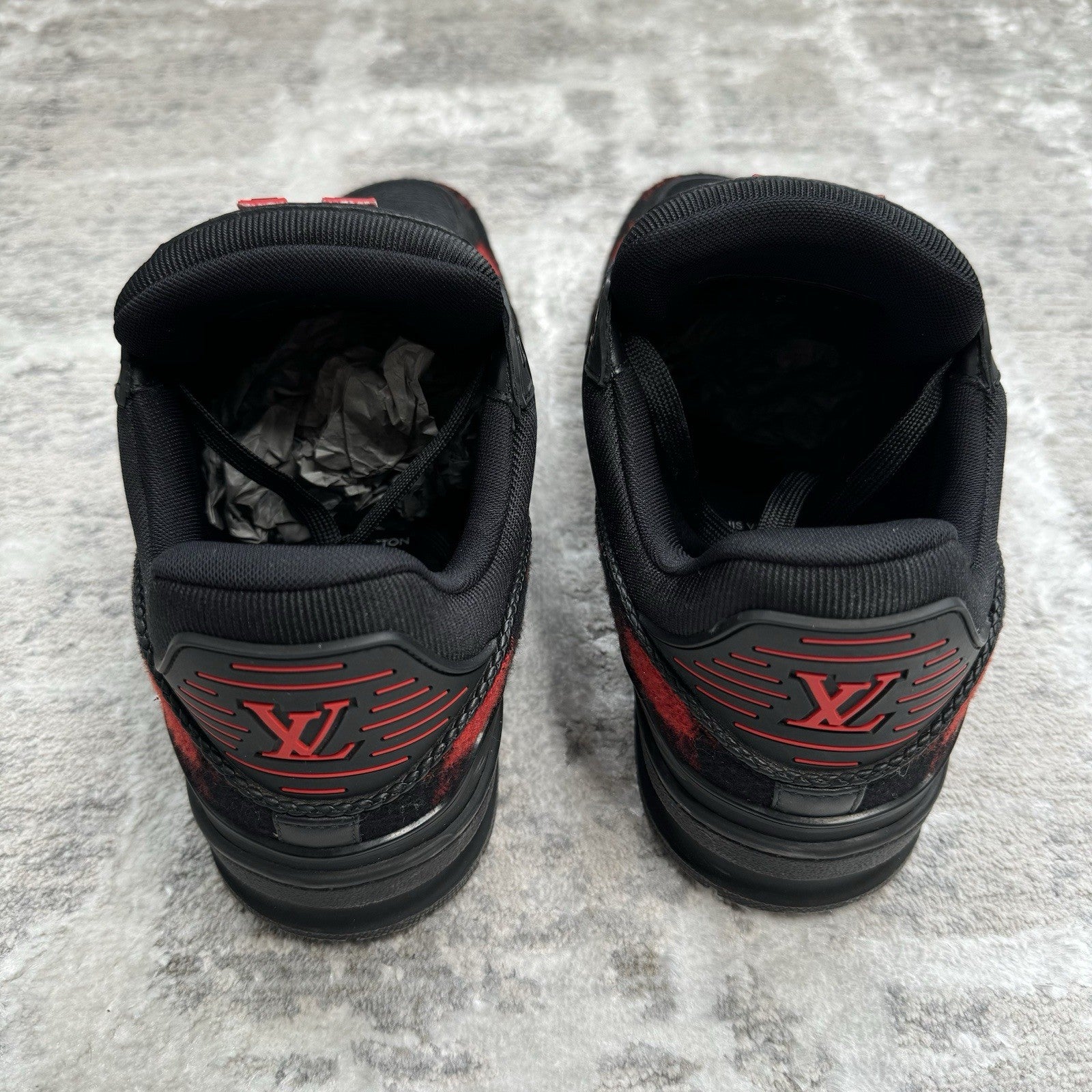 Louis Vuitton Trainer Low ‘red Plaid’ 