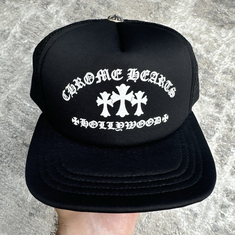 Chrome Hearts King Taco Triple Cross Trucker Hat