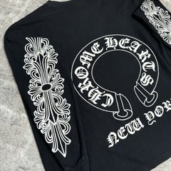 Chrome Hearts New York Exclusive Long Sleeve Pocket Tee Shirt 