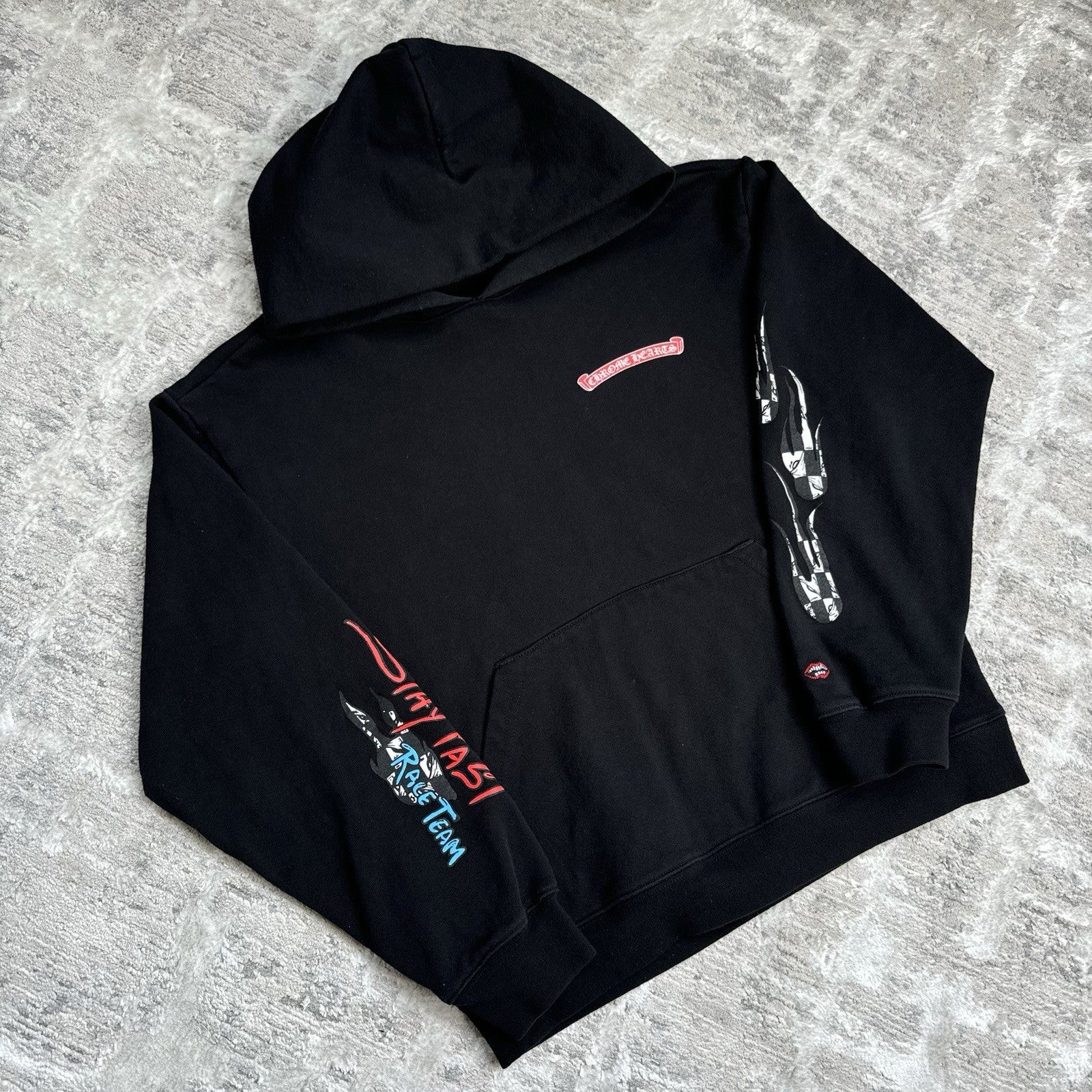 Chrome Hearts Matty Boy Stay Fast Pullover Hoodie 