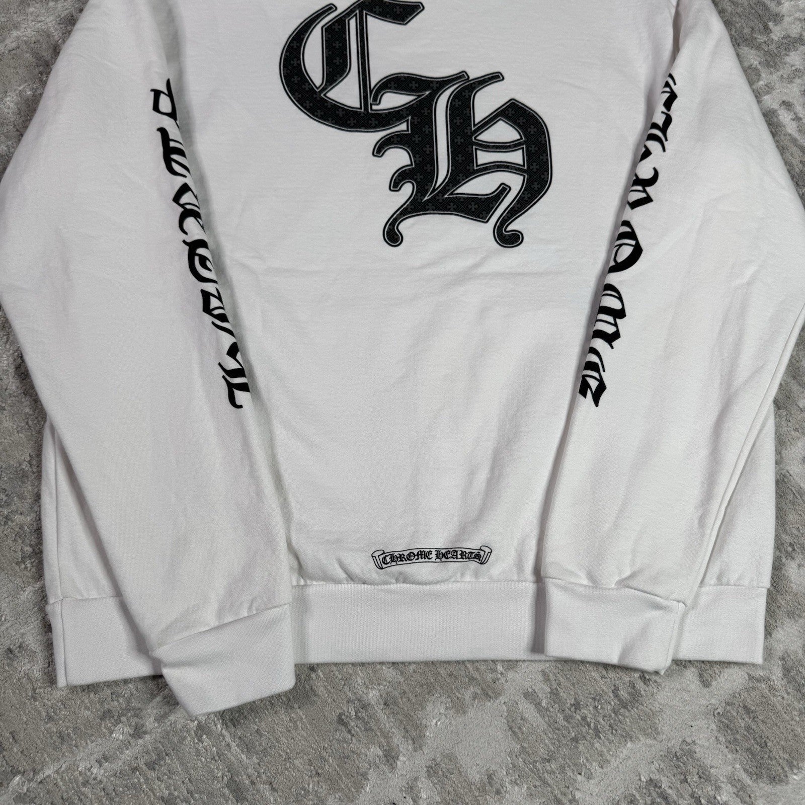 Chrome Hearts Monogram CH Pullover Hoodie