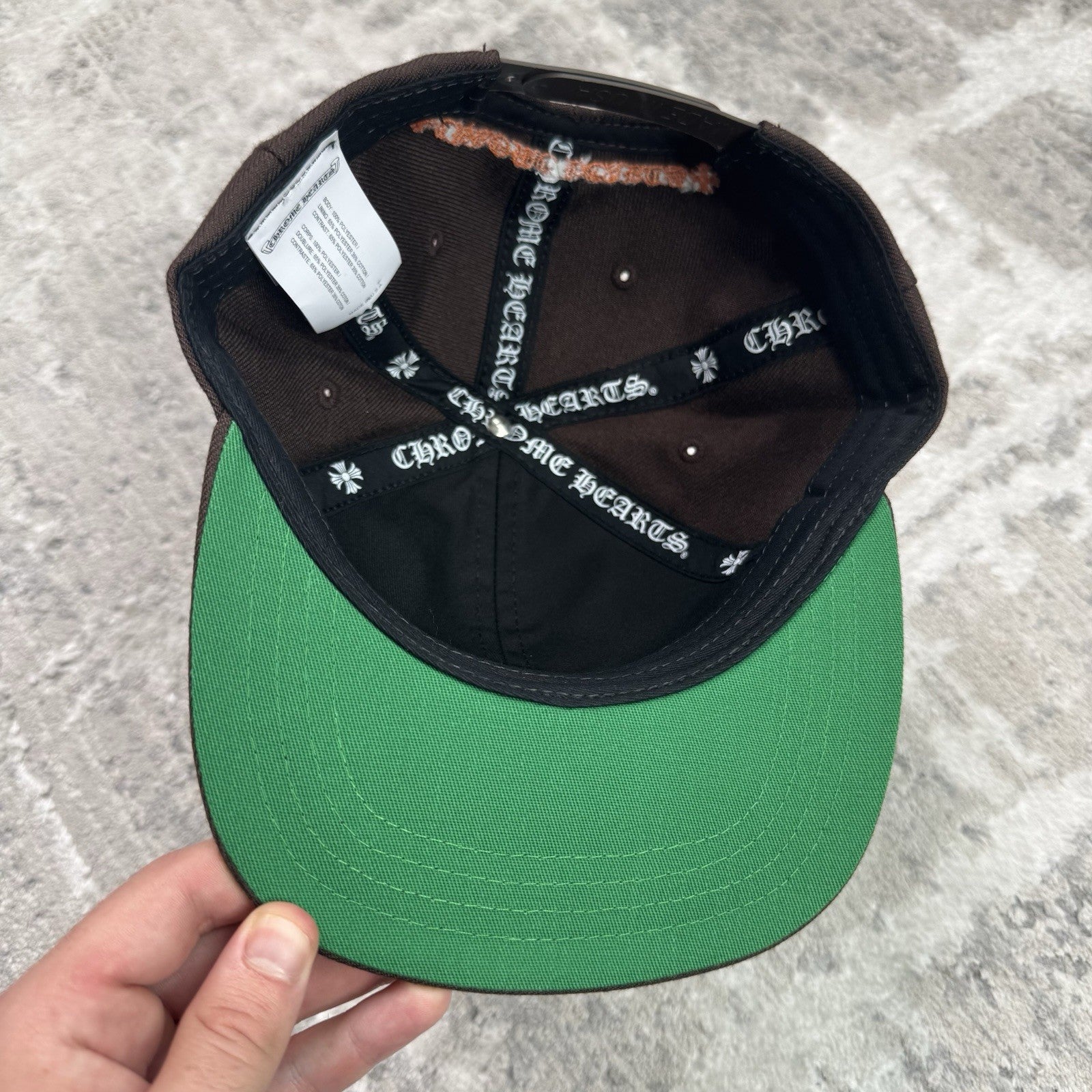 Chrome Hearts Baseball CH Brown Orange 